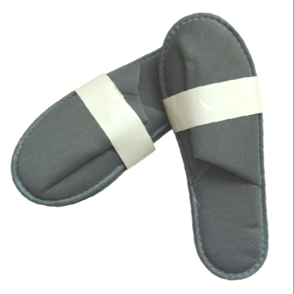 Slippers Unisex Travel Lightweight set of 2 Grey
